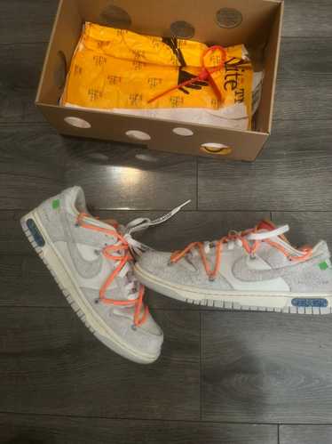 Nike × Off-White Nike off white dunk low lot 31