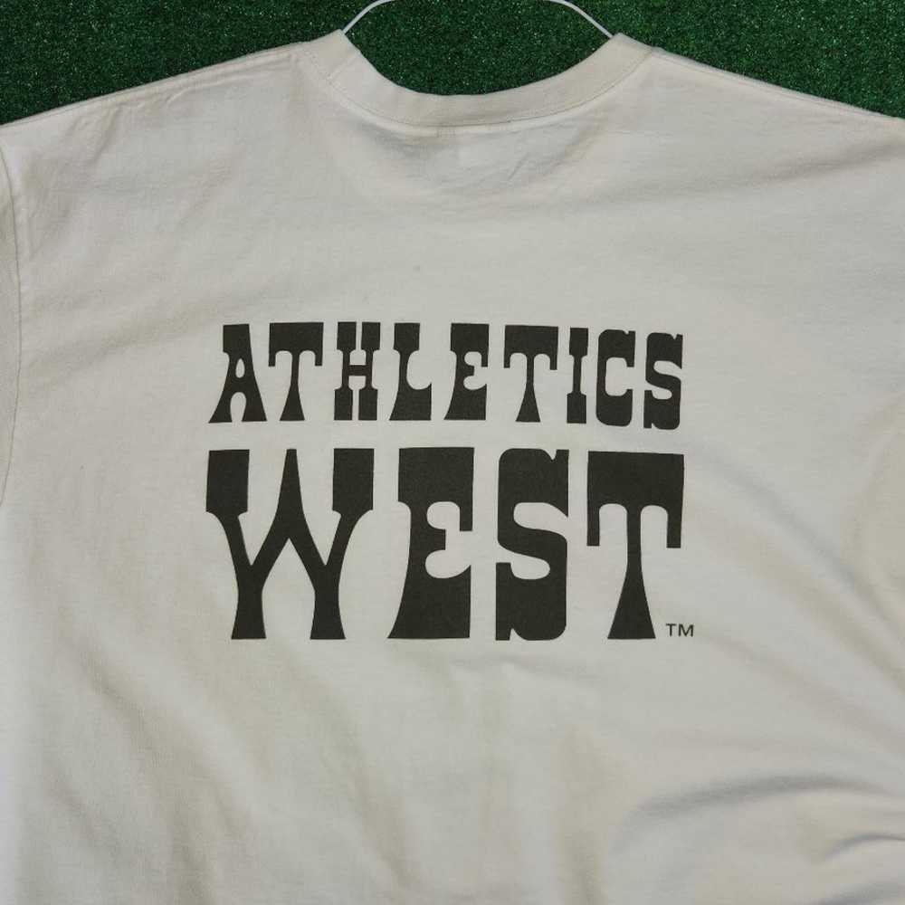 Vintage Nike Athletics West T-shirt Men Size Medi… - image 6