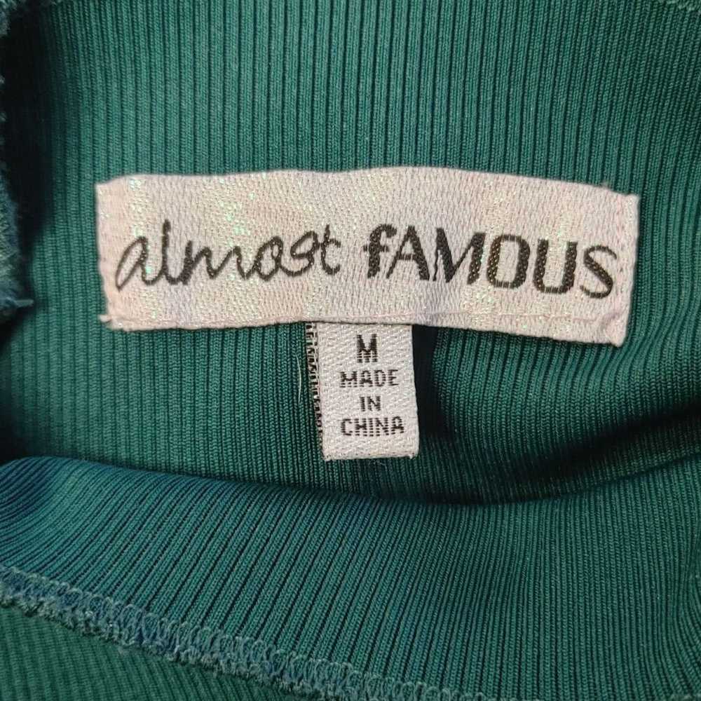 Almost Famous Almost Famous Women's Green Ribbed … - image 3