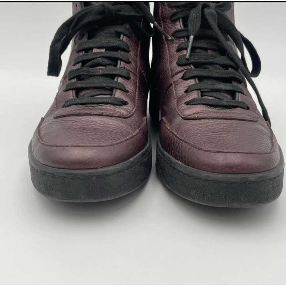 Gucci Leather trainers - image 4