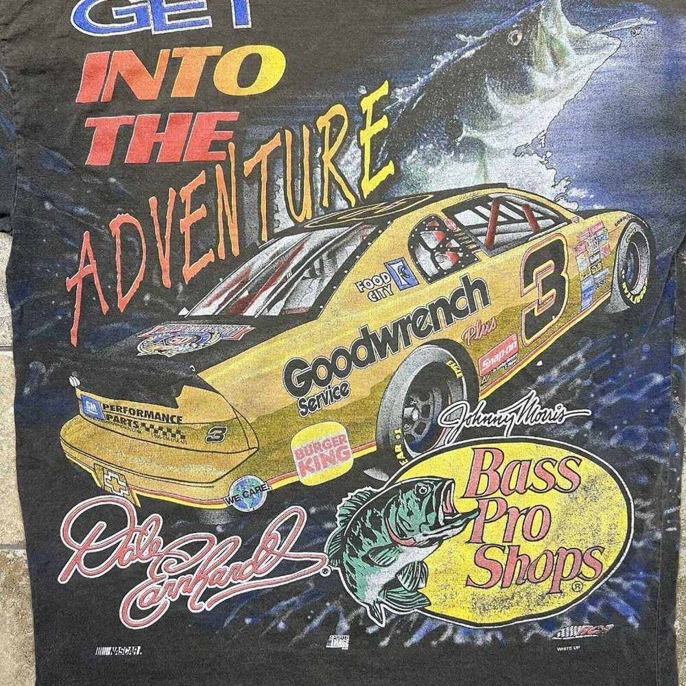 Vintage 90s NASCAR Dale Earnhardt Bass Pro Shop A… - image 8