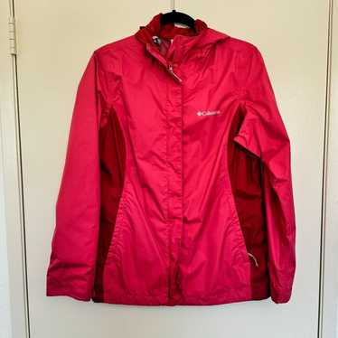 Columbia EUC Columbia Womens Rain Jacket Pink Siz… - image 1