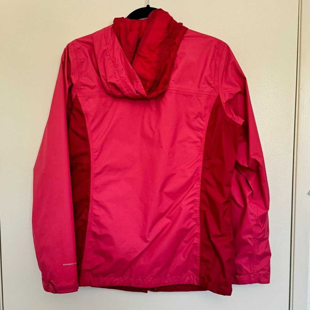 Columbia EUC Columbia Womens Rain Jacket Pink Siz… - image 2