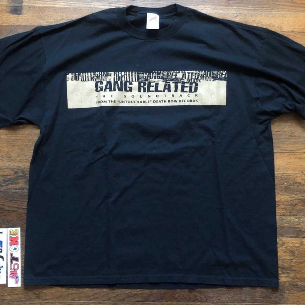 Death Row Records Gang Related Movie Rap Tee Prom… - image 1