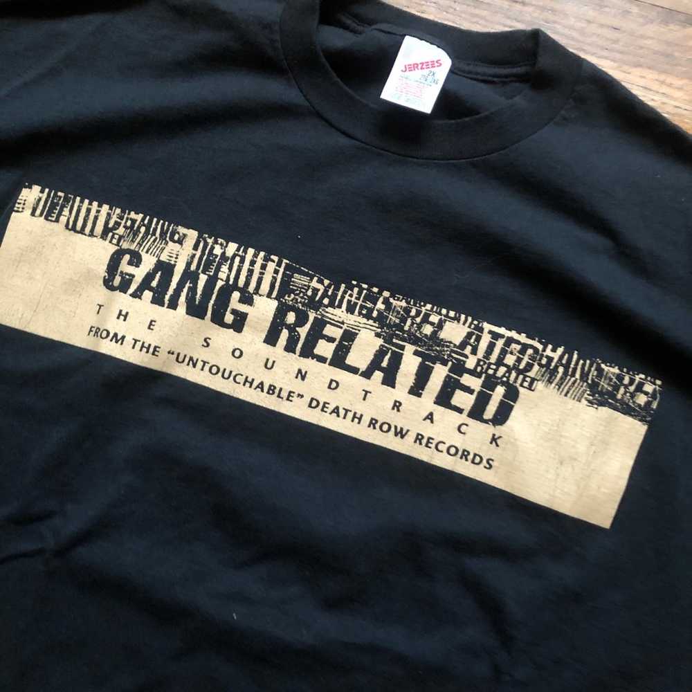 Death Row Records Gang Related Movie Rap Tee Prom… - image 2