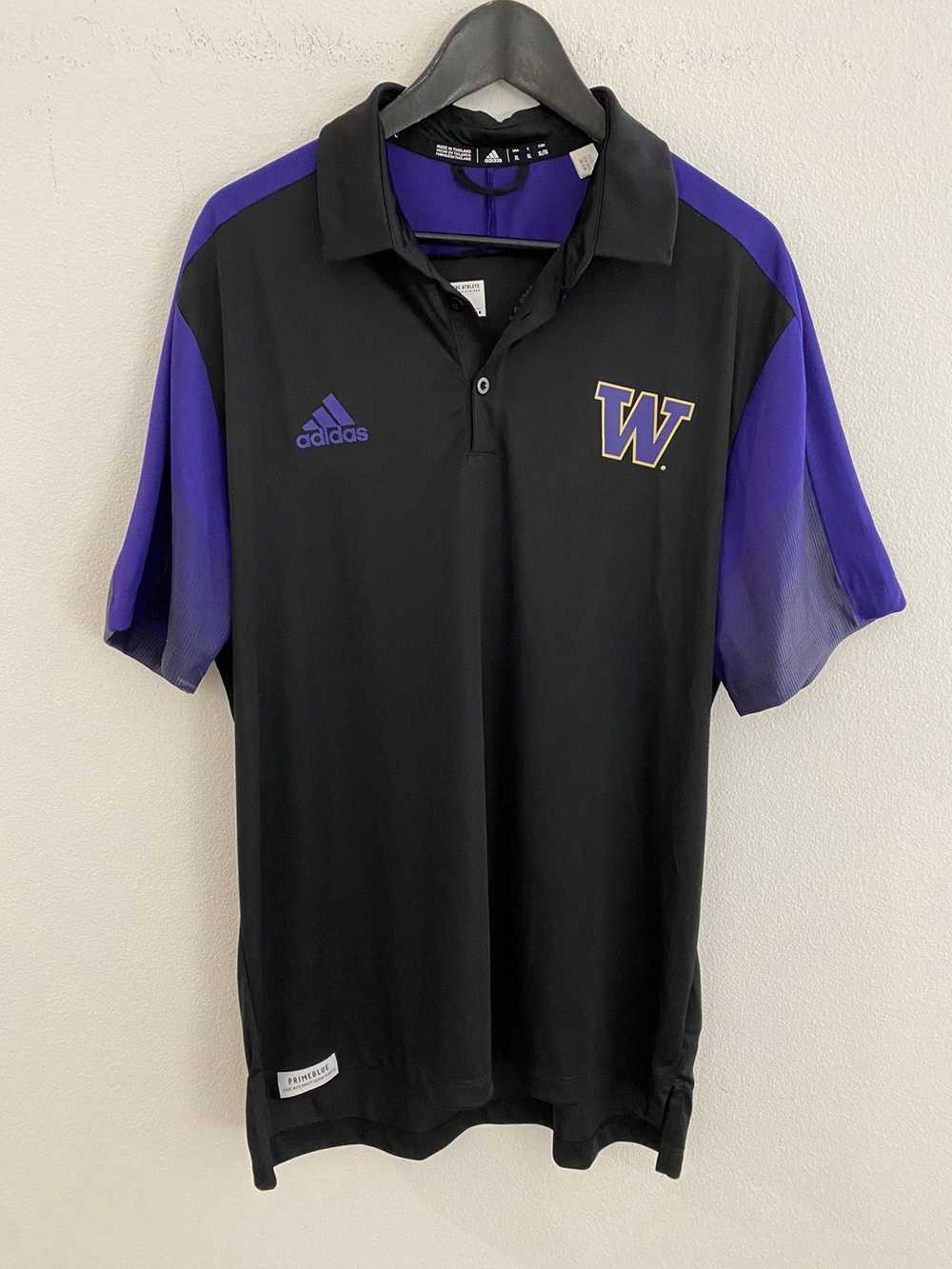 Adidas Adidas U of Washington PrimeBlue Polo XL - image 1