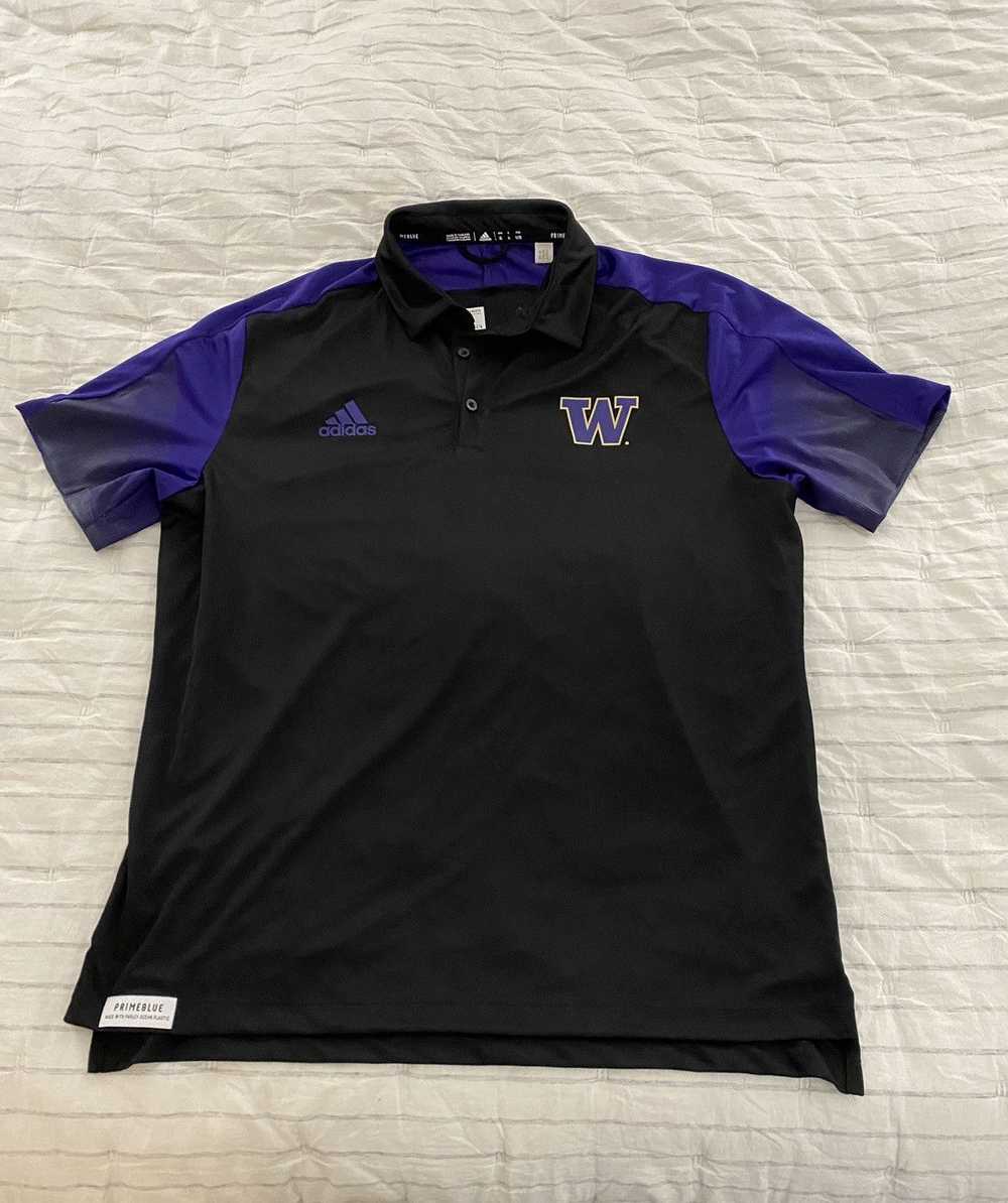 Adidas Adidas U of Washington PrimeBlue Polo XL - image 3