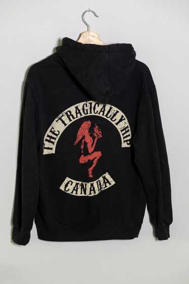 Streetwear The Tragically Hip Y2K Graphic Band Zi… - image 1