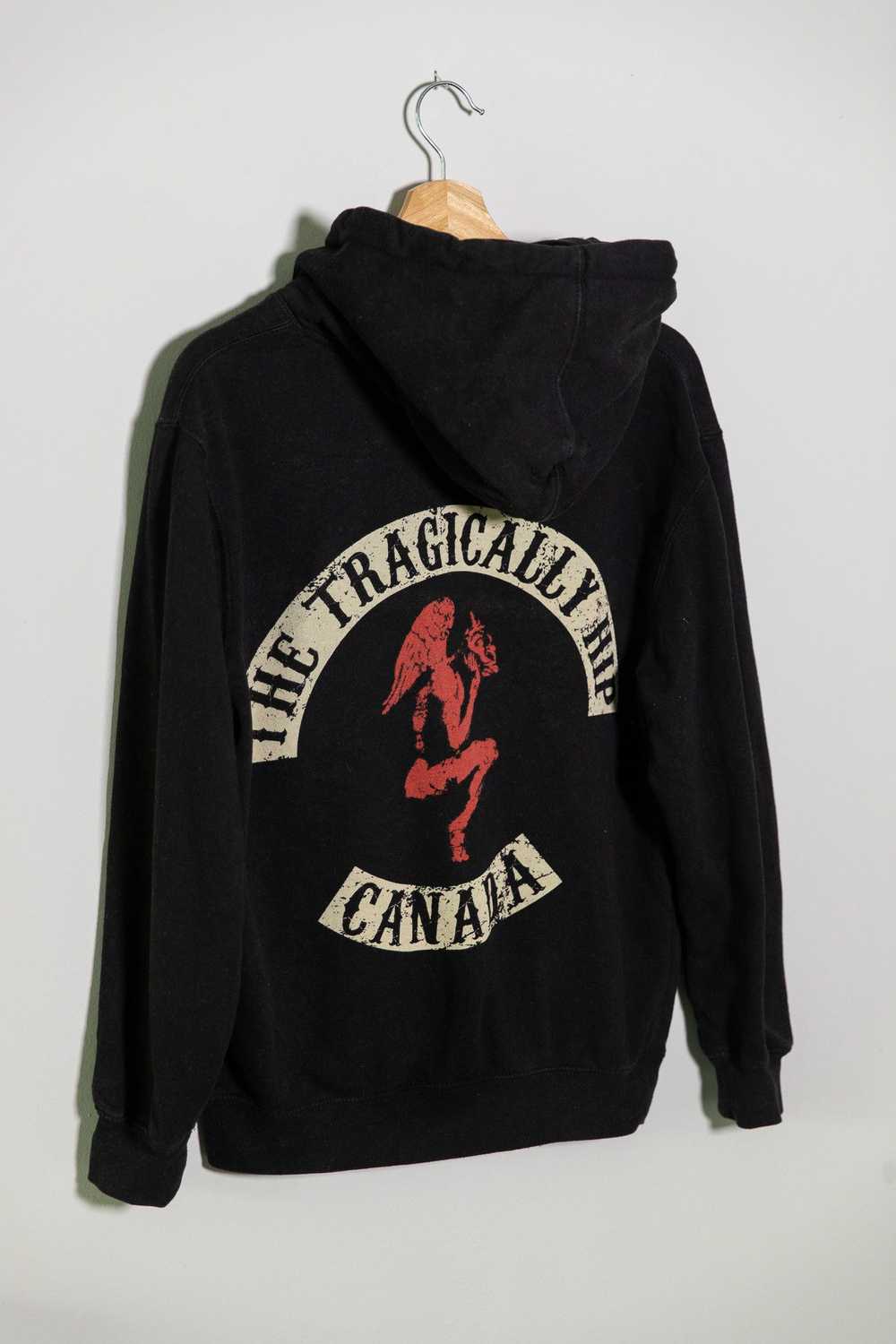 Streetwear The Tragically Hip Y2K Graphic Band Zi… - image 2