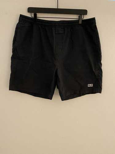 Obey Obey Easy Relaxed Twill Shorts XL Black