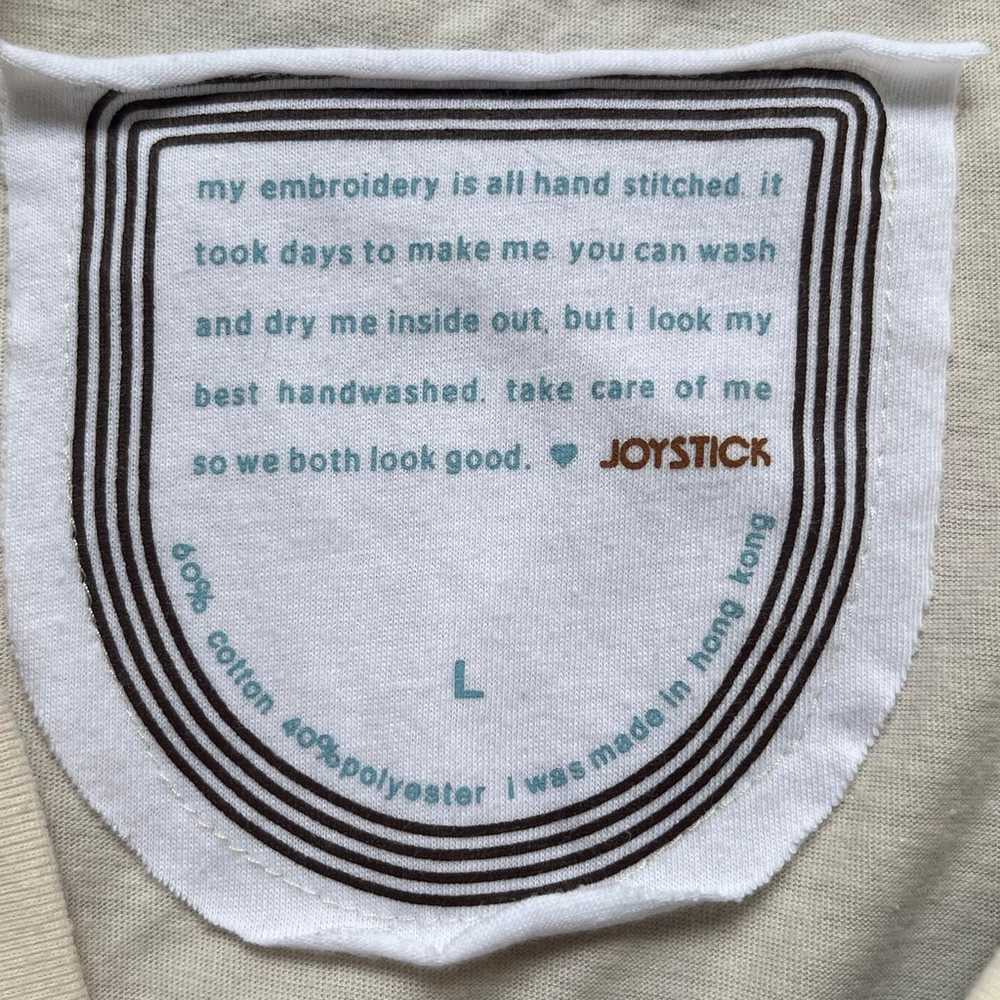 Johnny Was Joystick Embroidered V-Neck Top Size L - image 11
