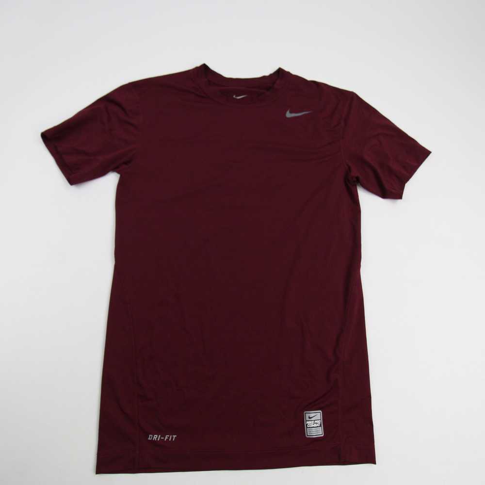 Nike Pro Combat Compression Top Men's Maroon Used - image 1