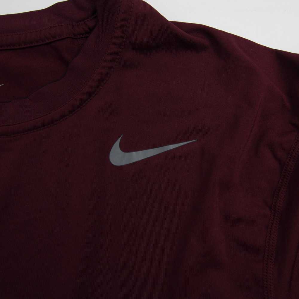 Nike Pro Combat Compression Top Men's Maroon Used - image 4