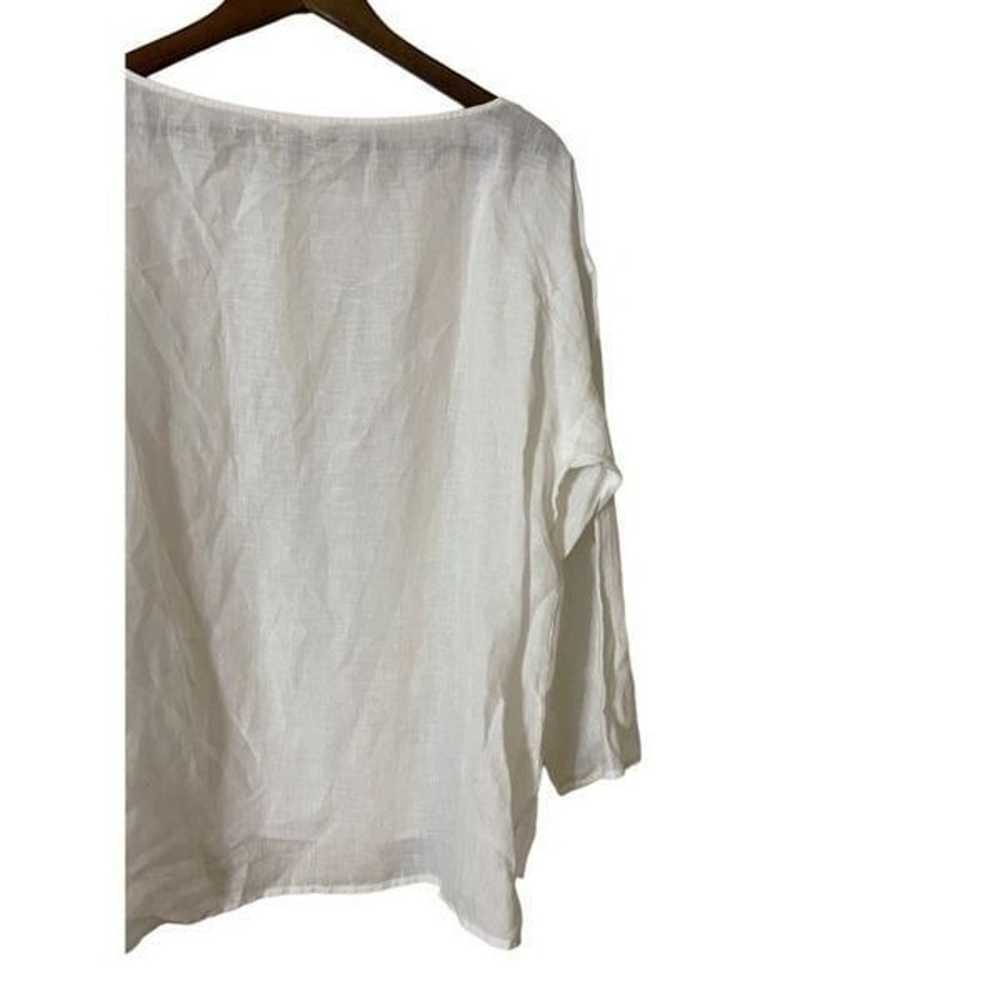 Eileen Fisher Organic Handkerchief Linen Box-Top … - image 12