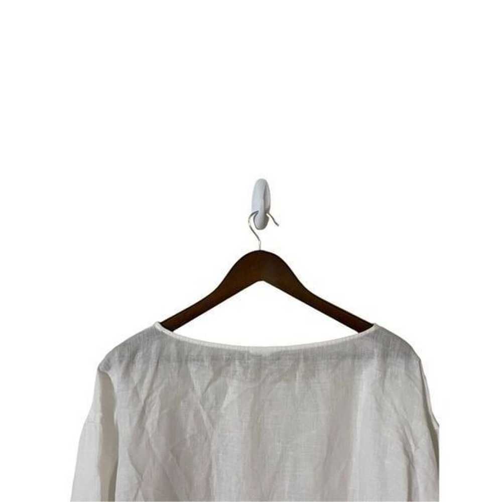 Eileen Fisher Organic Handkerchief Linen Box-Top … - image 4