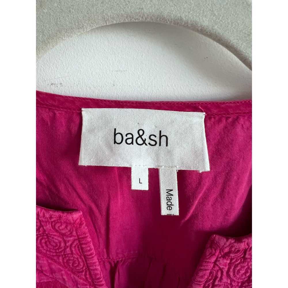 BA&SH Ilo Blouse Fushia size L Bash - image 3