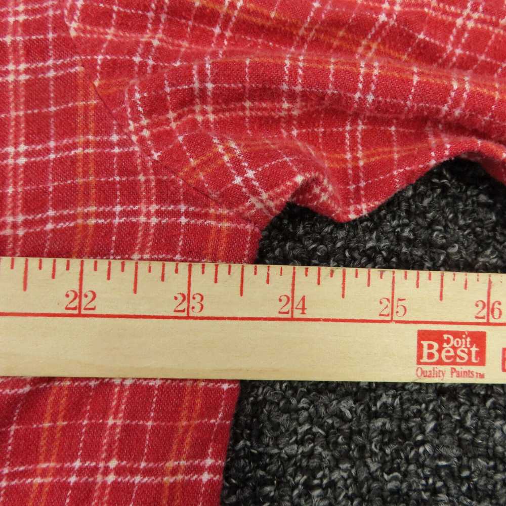 Haband Haband Shirt Adult Large Red & White Plaid… - image 3