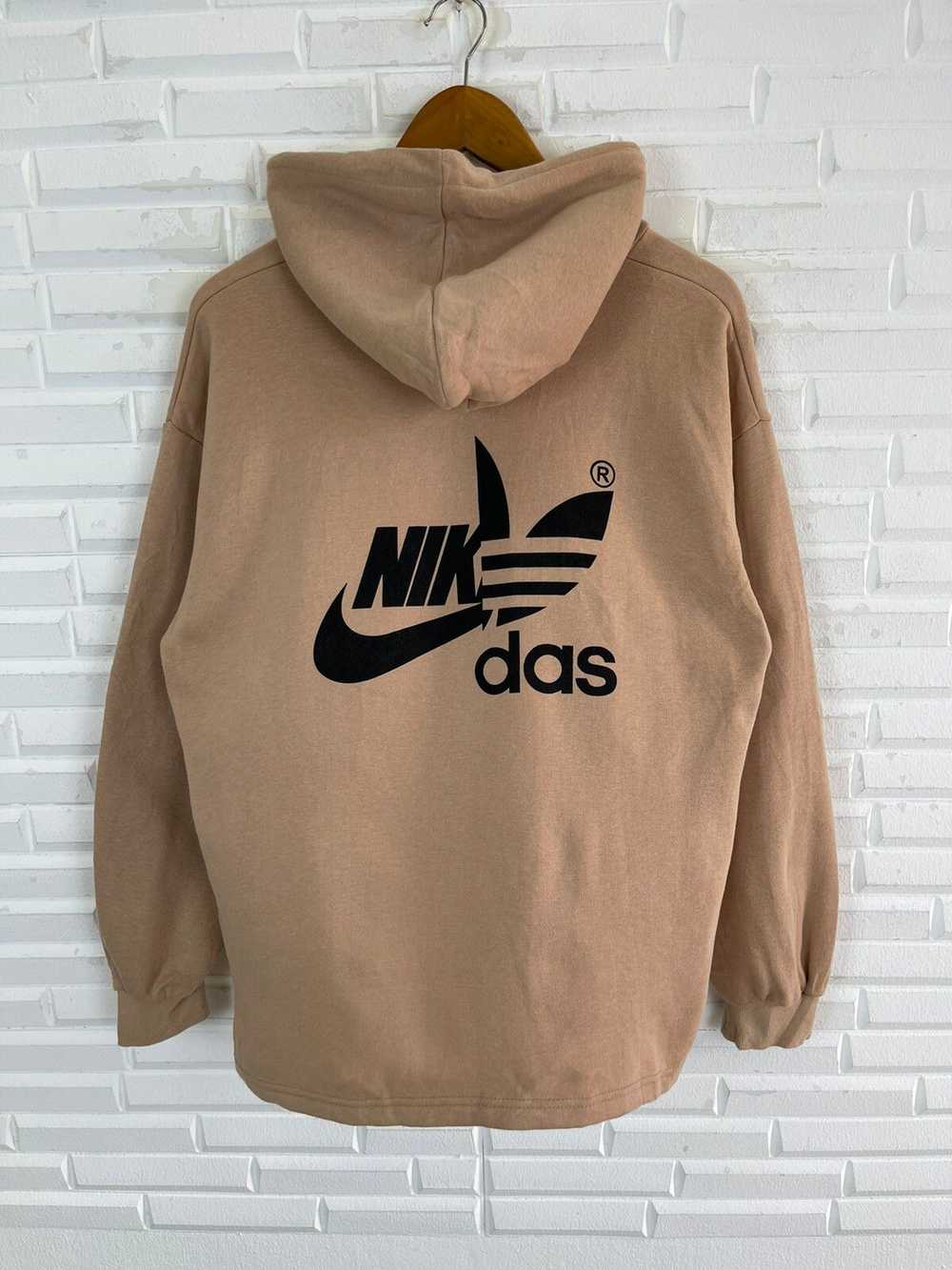 Streetwear LOL PARODY ADIDAS x NIKE Sweatshirt Ho… - image 1