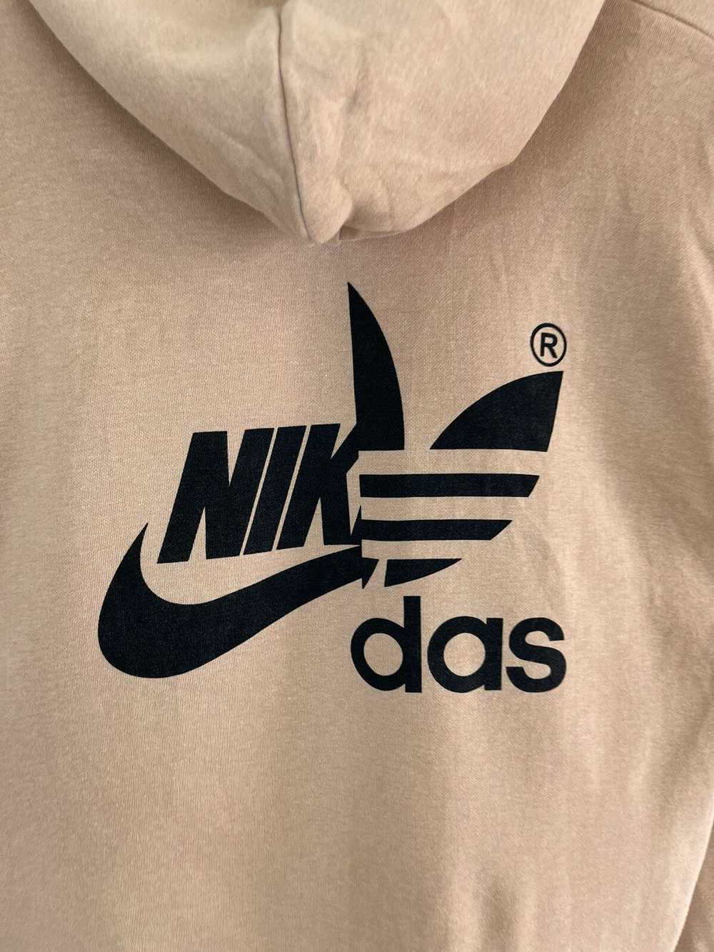 Streetwear LOL PARODY ADIDAS x NIKE Sweatshirt Ho… - image 2