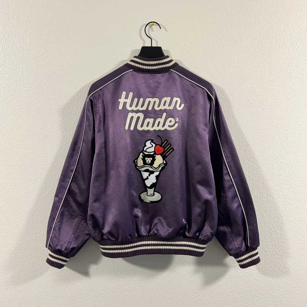 Human Made HUMAN MADE VARSITY SATIN JACKET - image 5