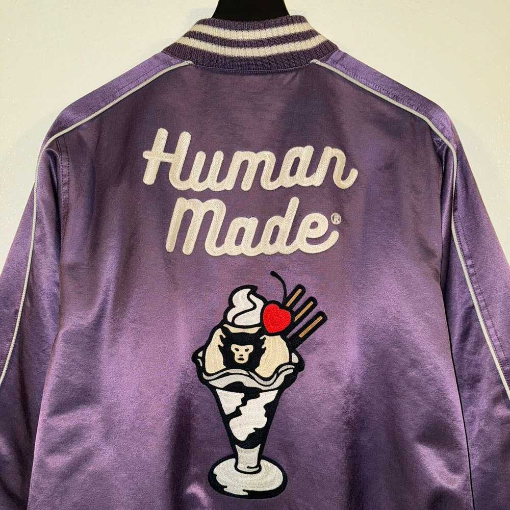 Human Made HUMAN MADE VARSITY SATIN JACKET - image 6