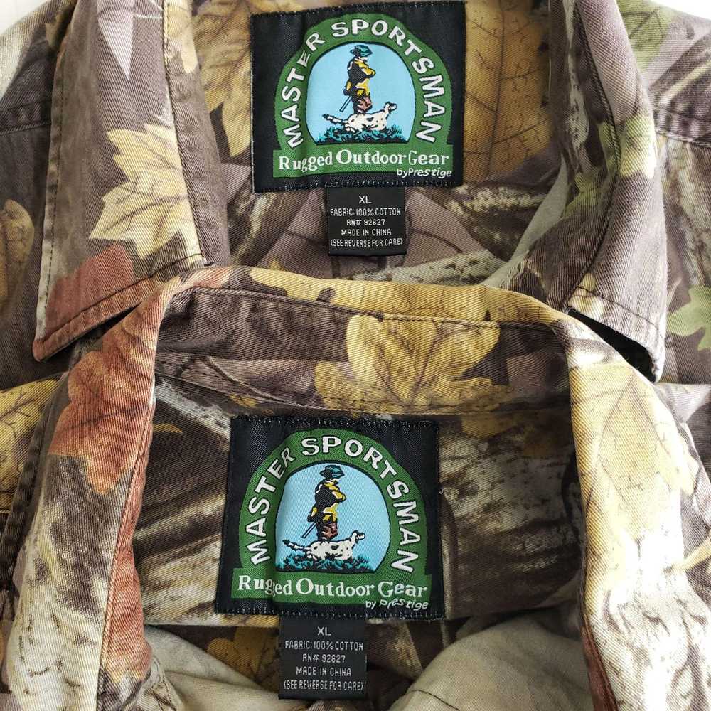 Other 2 Master Sportsman Hunting Shirts Mens Size… - image 10