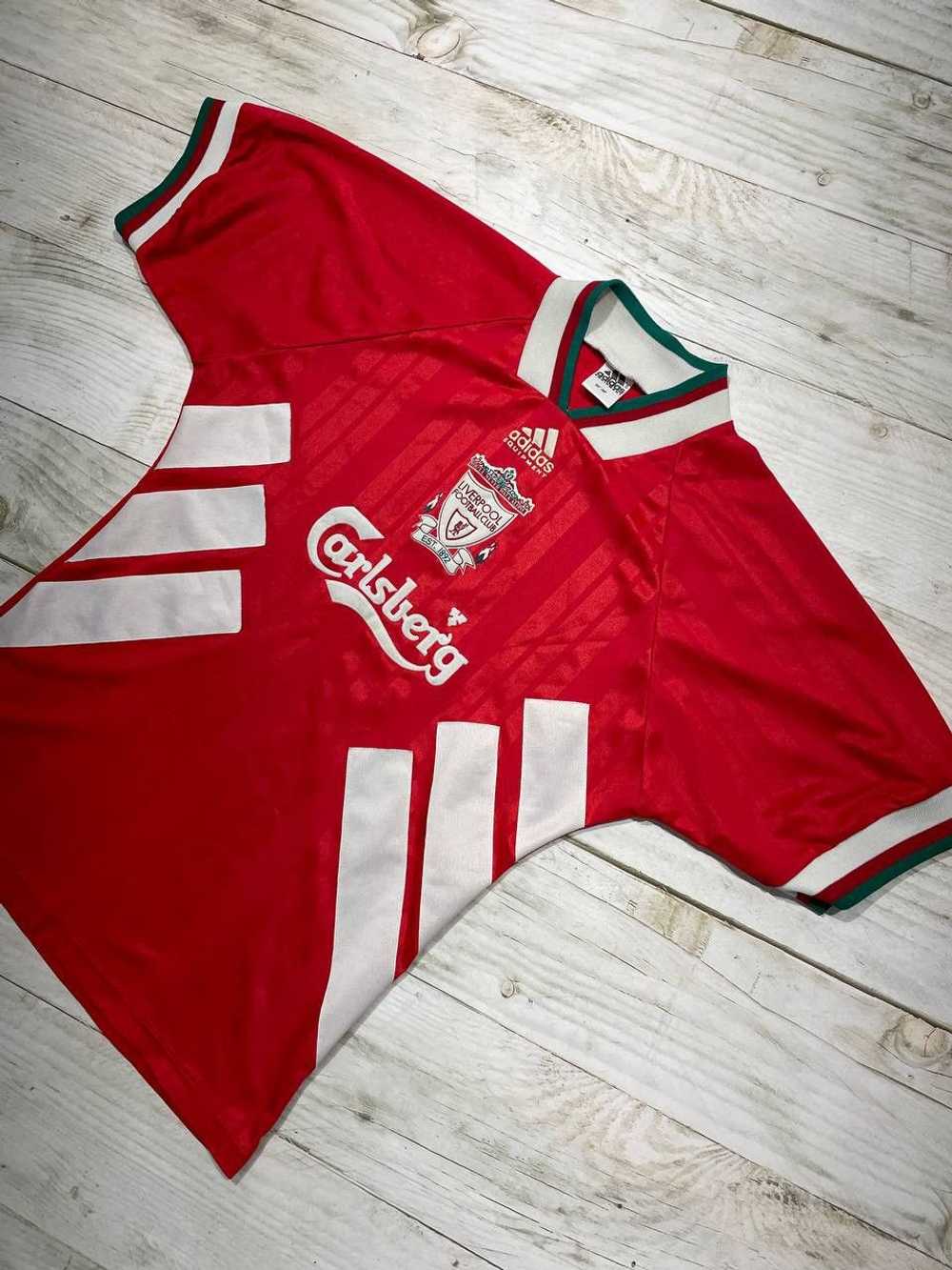 Adidas × Liverpool × Soccer Jersey Vintage Adidas… - image 2