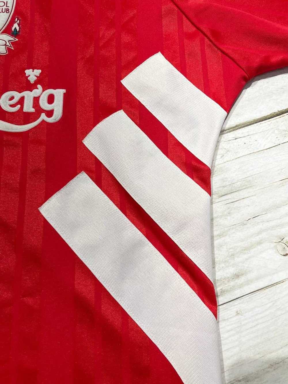 Adidas × Liverpool × Soccer Jersey Vintage Adidas… - image 5