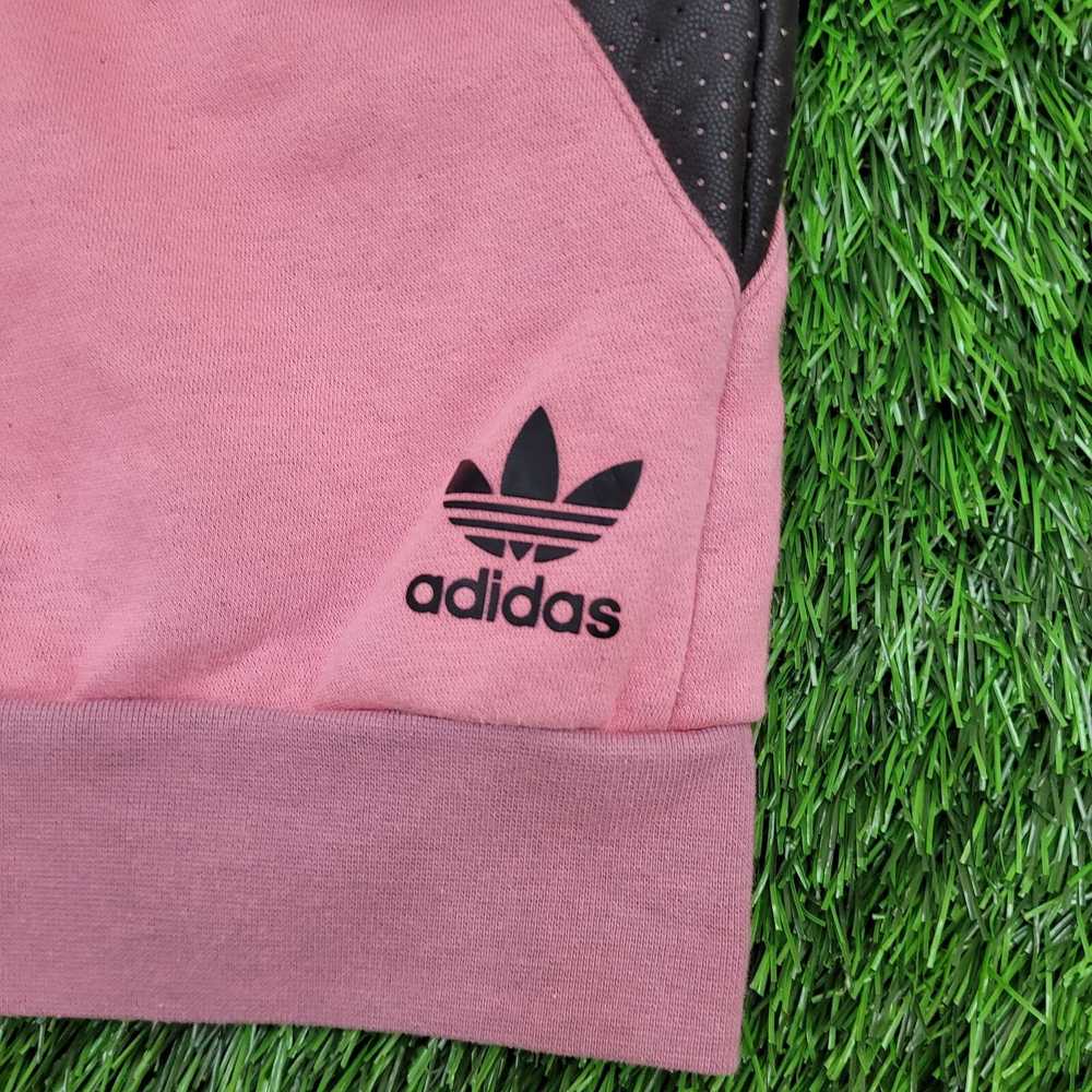 Adidas ADIDAS Sweatshirt XL 24x28 Tri-Color Pink … - image 12