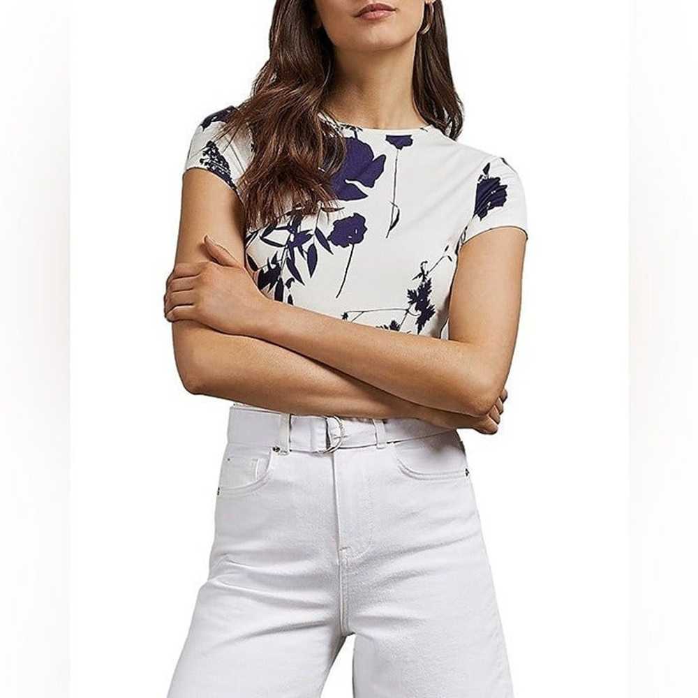 Ted Baker • MILIYY BLUEBELL FLORAL-PRINTED FITTED… - image 2