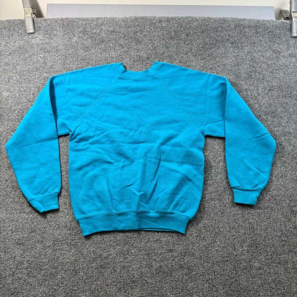 Tultex Vintage Tultex Sweatshirt Mens Small Blue … - image 1