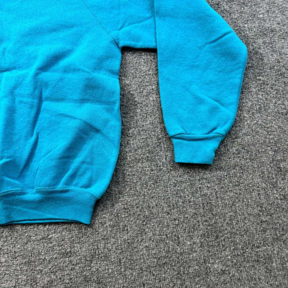Tultex Vintage Tultex Sweatshirt Mens Small Blue … - image 2