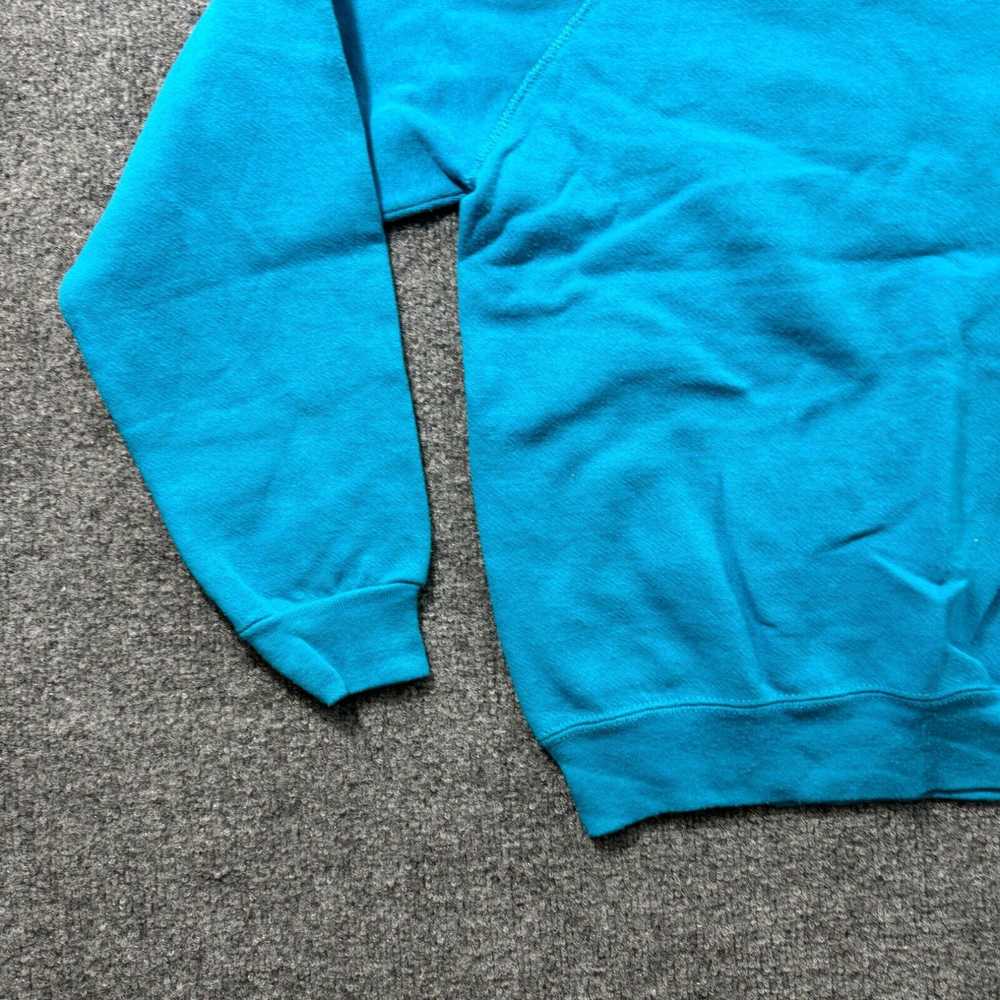 Tultex Vintage Tultex Sweatshirt Mens Small Blue … - image 3