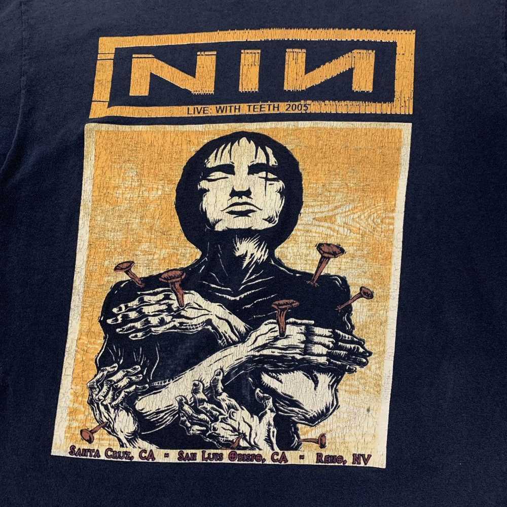 Band Tees × Jerzees × Rock Band ✨Y2K NINE INCH NA… - image 11