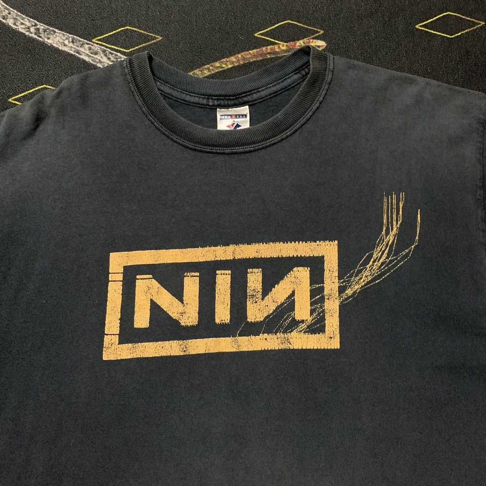 Band Tees × Jerzees × Rock Band ✨Y2K NINE INCH NA… - image 3