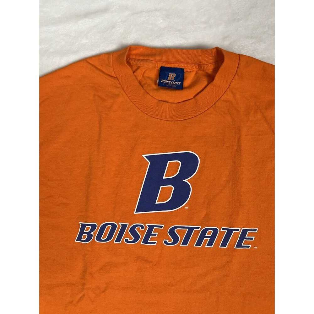 Vintage Vintage Boise State T-Shirt Size Large Or… - image 2