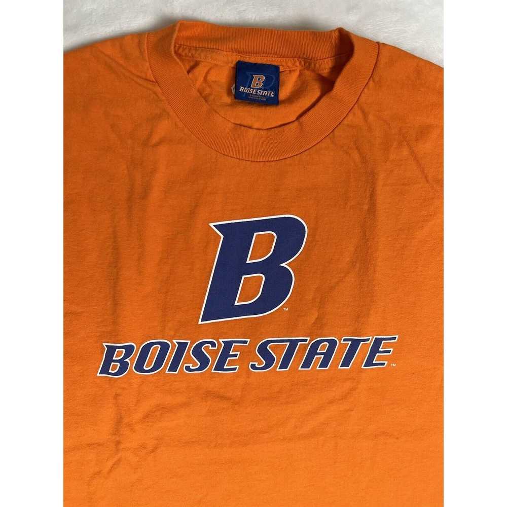 Vintage Vintage Boise State T-Shirt Size Large Or… - image 5