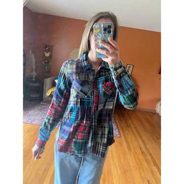 Free People Lost in Plaid Flannel - image 1