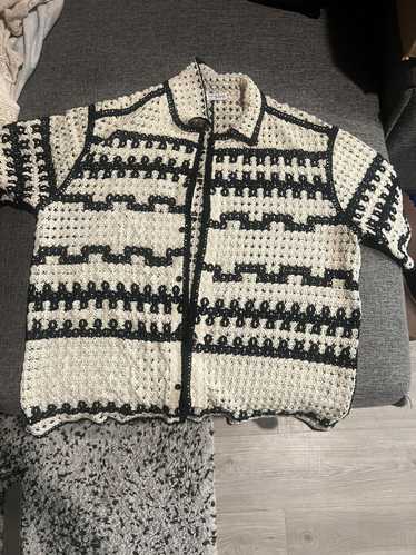 Zara Zara Crochet Shirt