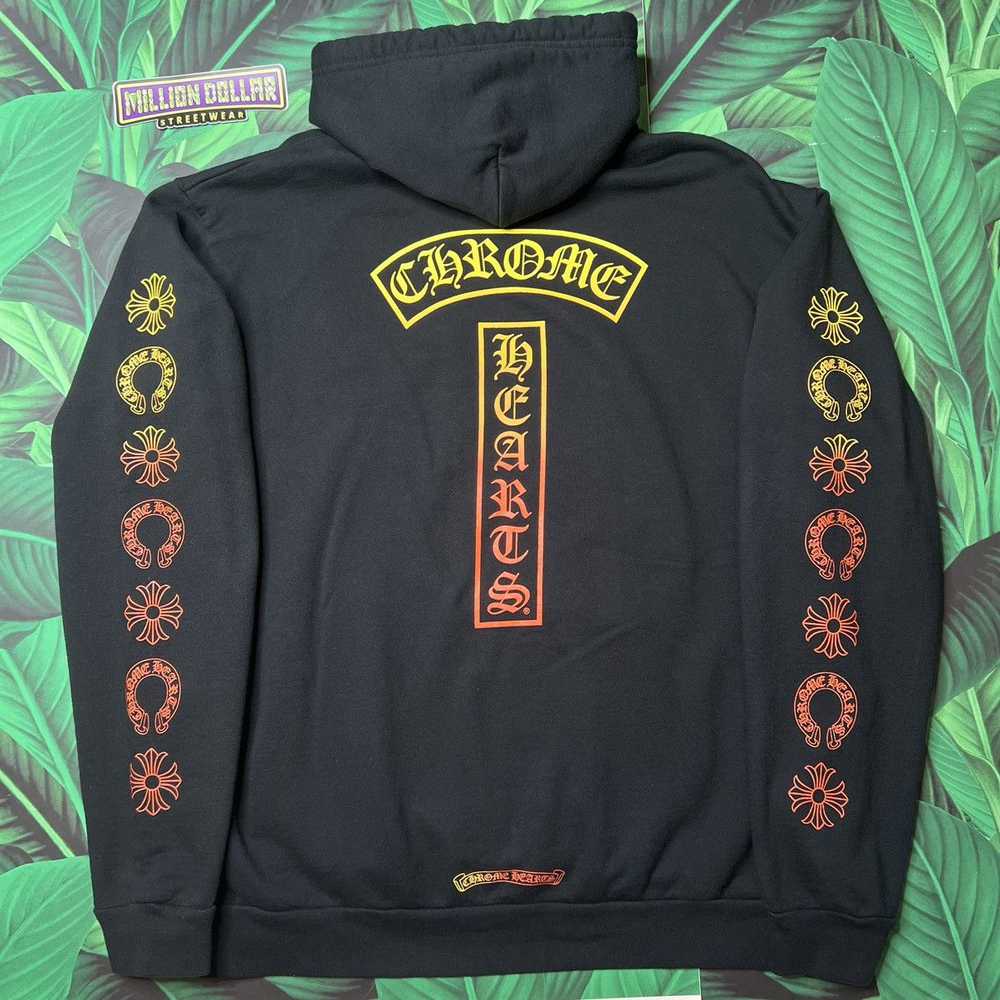 Chrome Hearts Gradient logo hoodie - image 1