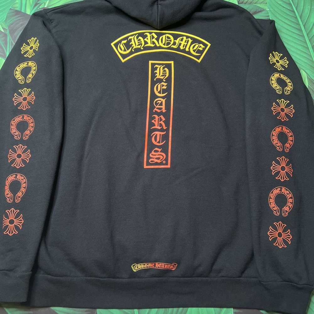 Chrome Hearts Gradient logo hoodie - image 2