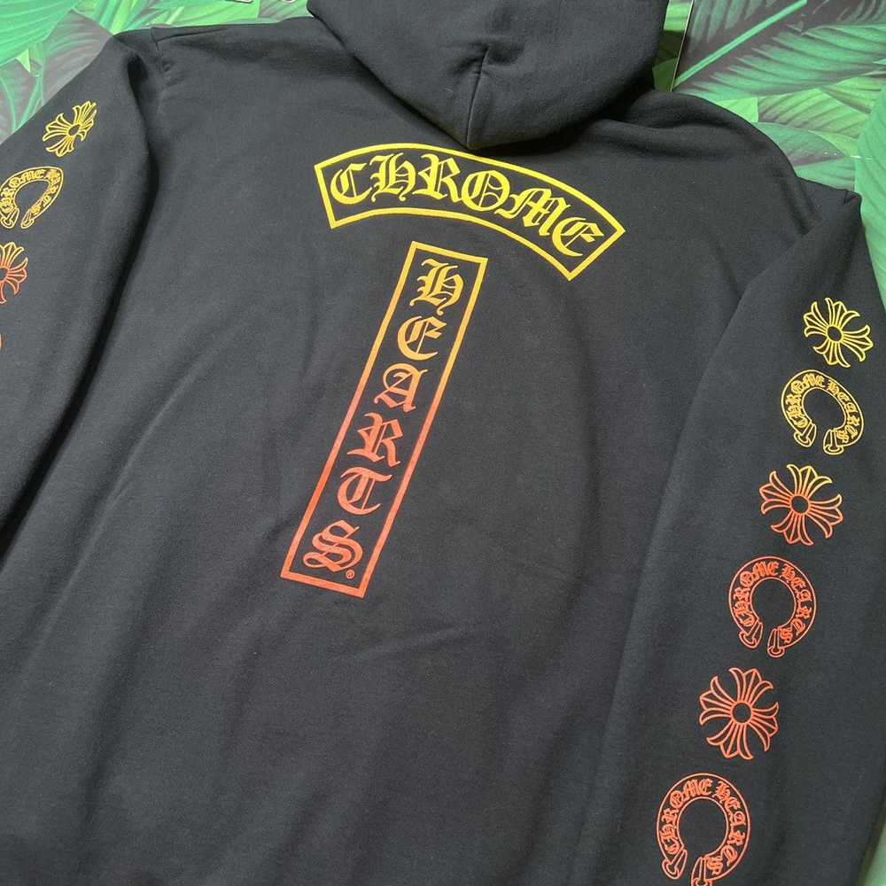 Chrome Hearts Gradient logo hoodie - image 3