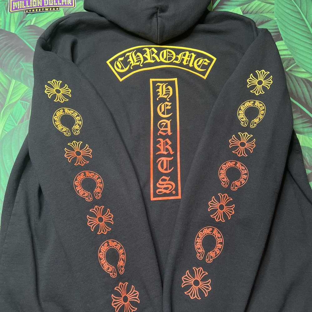 Chrome Hearts Gradient logo hoodie - image 5