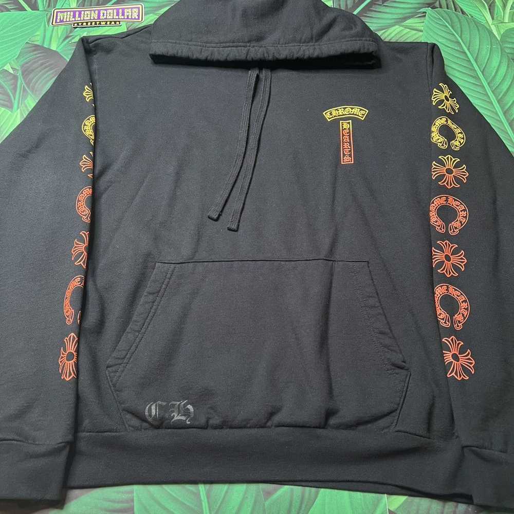 Chrome Hearts Gradient logo hoodie - image 6