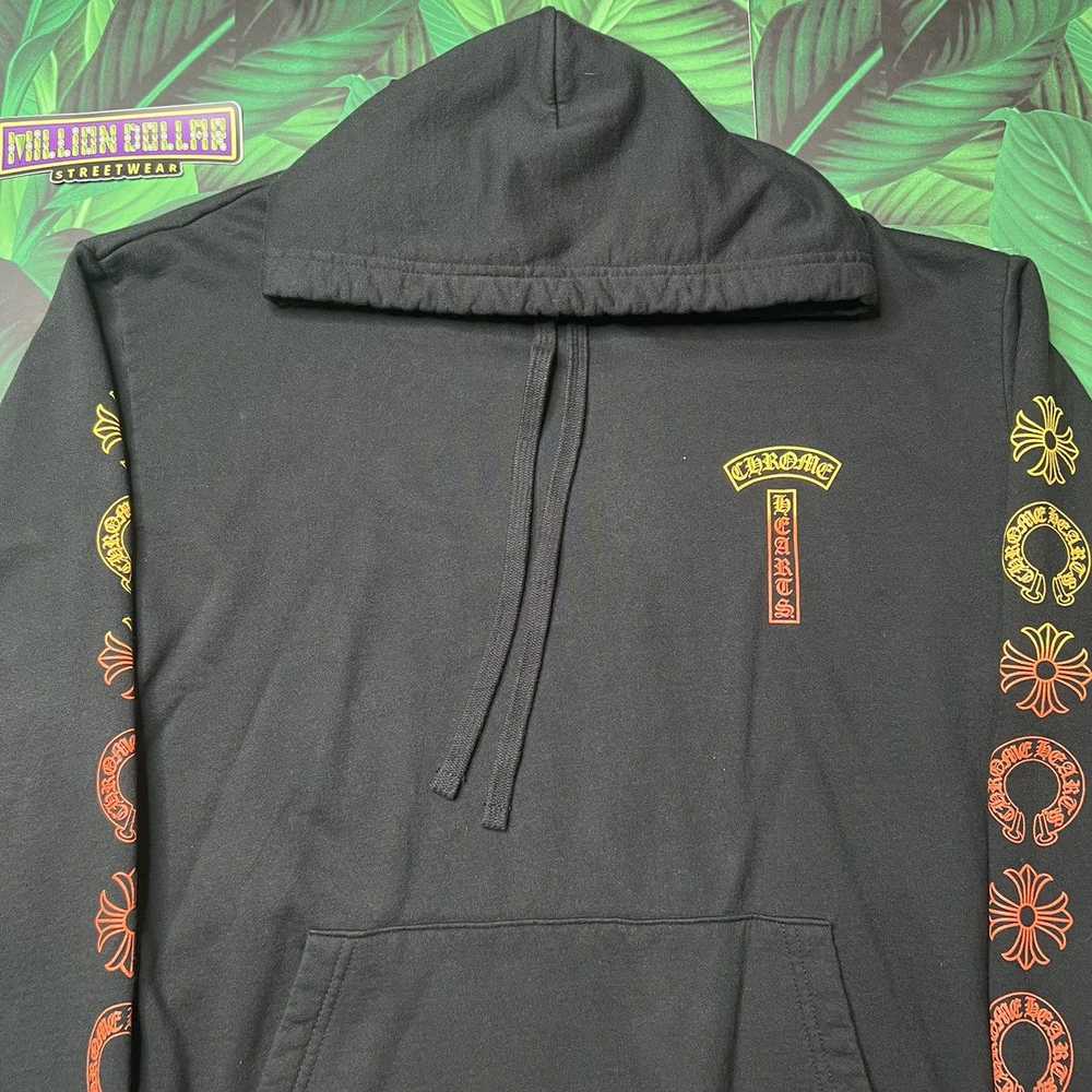 Chrome Hearts Gradient logo hoodie - image 8