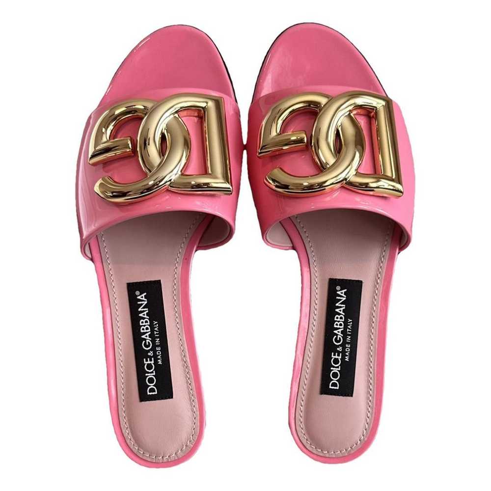Dolce & Gabbana Patent leather sandal - image 1