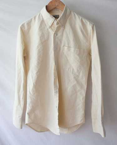 Naked & Famous Naked & Famous Denim Shirt Pale Ye… - image 1