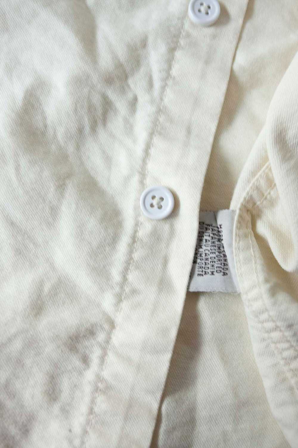 Naked & Famous Naked & Famous Denim Shirt Pale Ye… - image 3