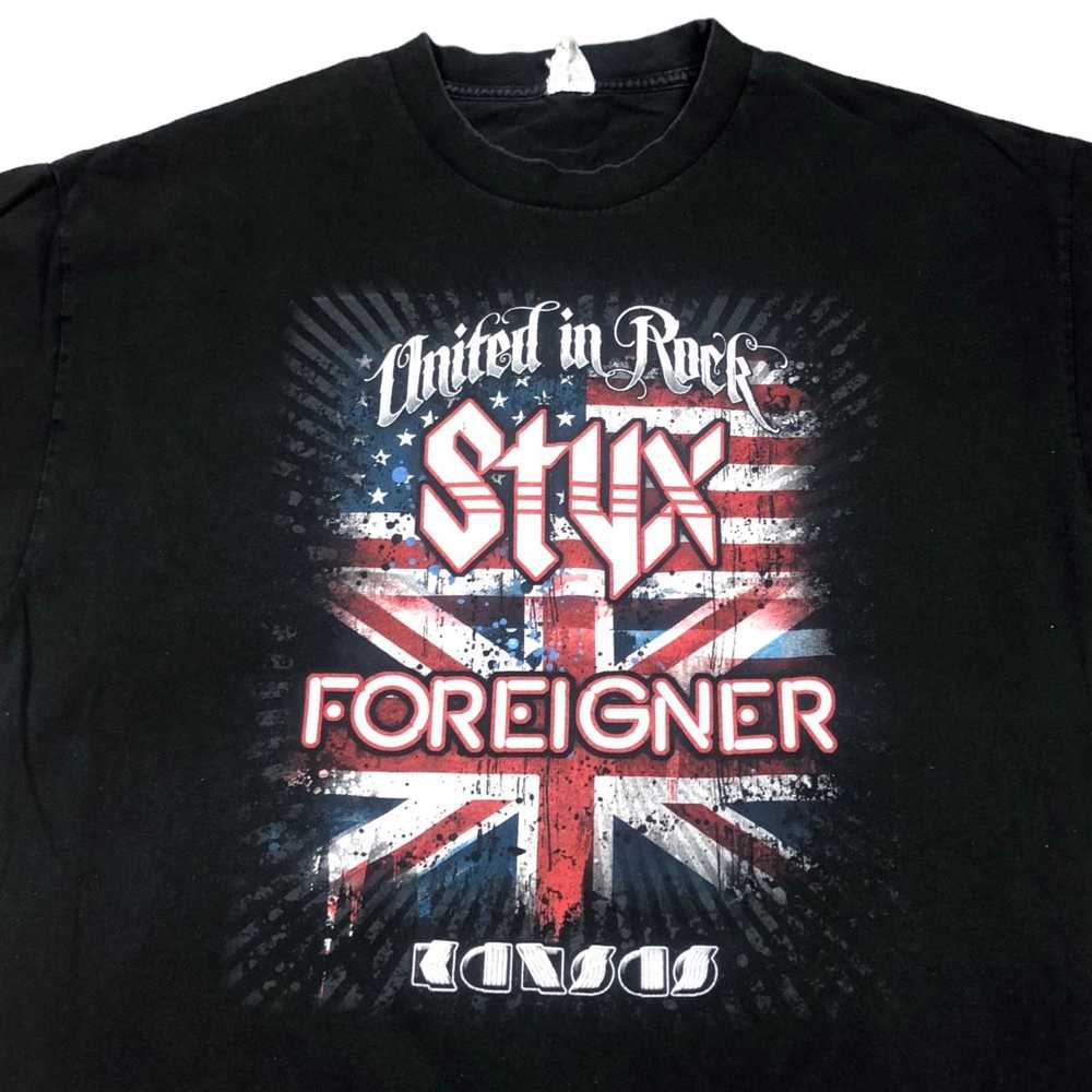 Aaa × Band Tees × Tee Shirt 2010 Styx Kansas Fore… - image 2