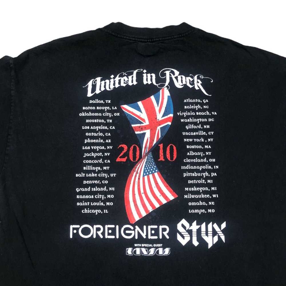 Aaa × Band Tees × Tee Shirt 2010 Styx Kansas Fore… - image 6